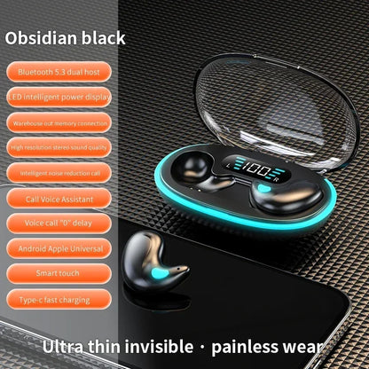 Wireless Sleep Earphone Bluetooth Headset Noise Reduction Invisible Sport Headphones 7