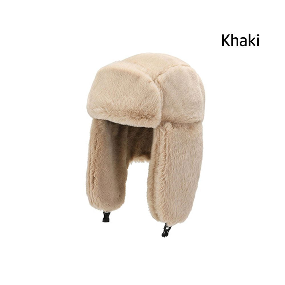 Thick Bomber Hat Russian Winter Trapper Earflap Ushanka Snow Cap 5
