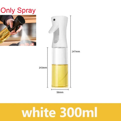 Oil Spray Bottle Kitchen Olive Oil Soy Sauce Dispenser BBQ Cooking Air Fryer Sprayer Gadget 6