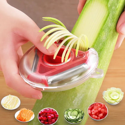 Kitchen Convenience Vegetable Peeler Carrot Grater Fruit Cutter, Shredding Tool Kitchen Gadgets Set
