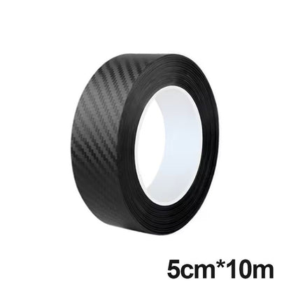 3D CarbonFiber Car Door Edge Protector Film Matte AntiScratch WearResistant Door Edge  Paint Guard  4
