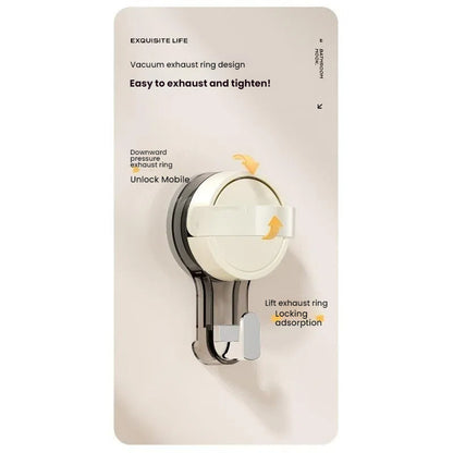 Suction Hooks For Home And Bathroom Strong Vacuum Power No Drilling Traceless Adhesive Hooks For Ki 4