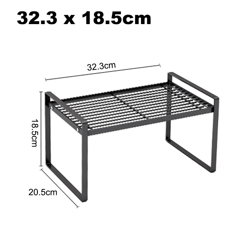 Steel Kitchenware Utensils Drainer Shelf, Bowl Storage Rack, Over Sink Cutlery Drying Holder, Cabinet Organizer