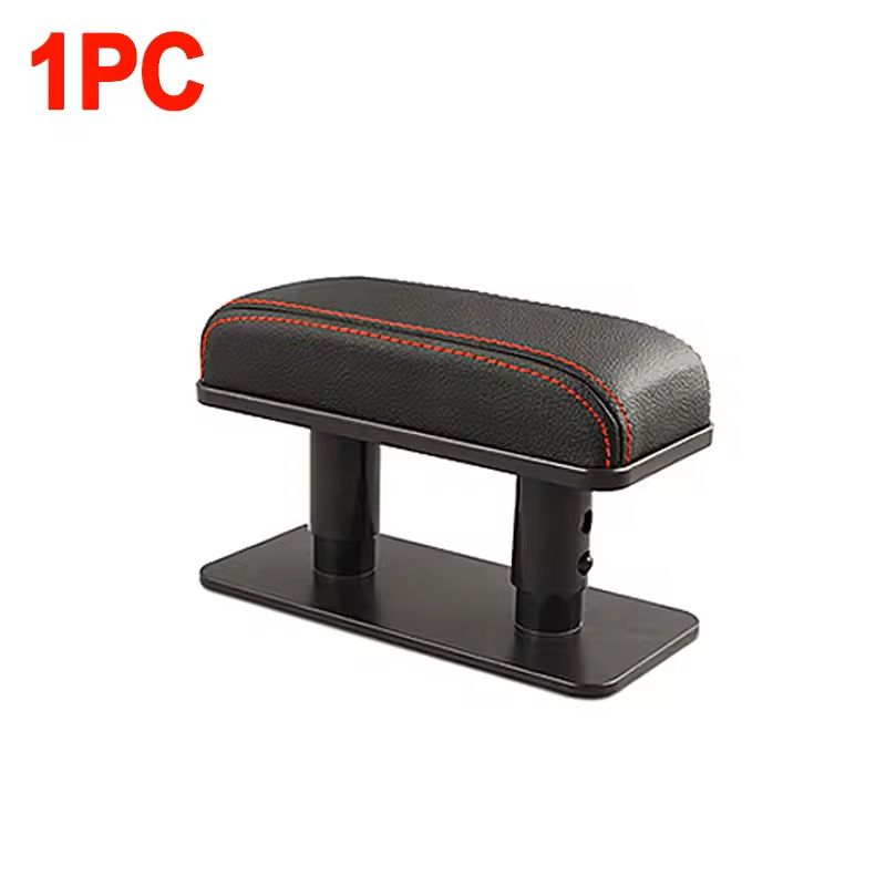 Universal Adjustable PU Leather Car Armrest Extender Car DoorSeat Elbow Support Cushion For Comfort 1