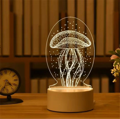 Acrylic 3D Night Lamp Neon Sign 16