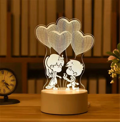 Acrylic 3D Night Lamp Neon Sign 15