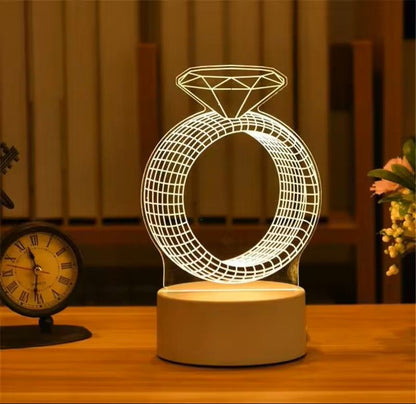 Acrylic 3D Night Lamp Neon Sign 19