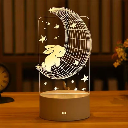 Acrylic 3D Night Lamp Neon Sign 13