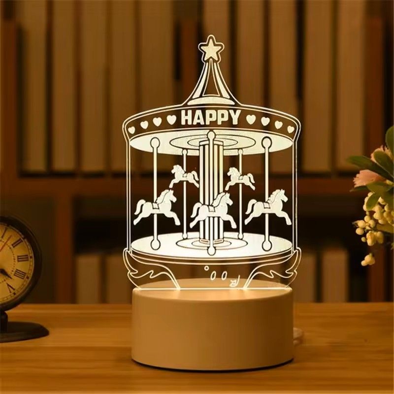 Acrylic 3D Night Lamp Neon Sign 10