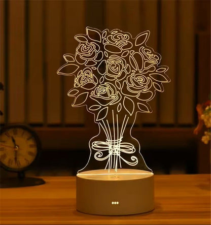 Acrylic 3D Night Lamp Neon Sign 17