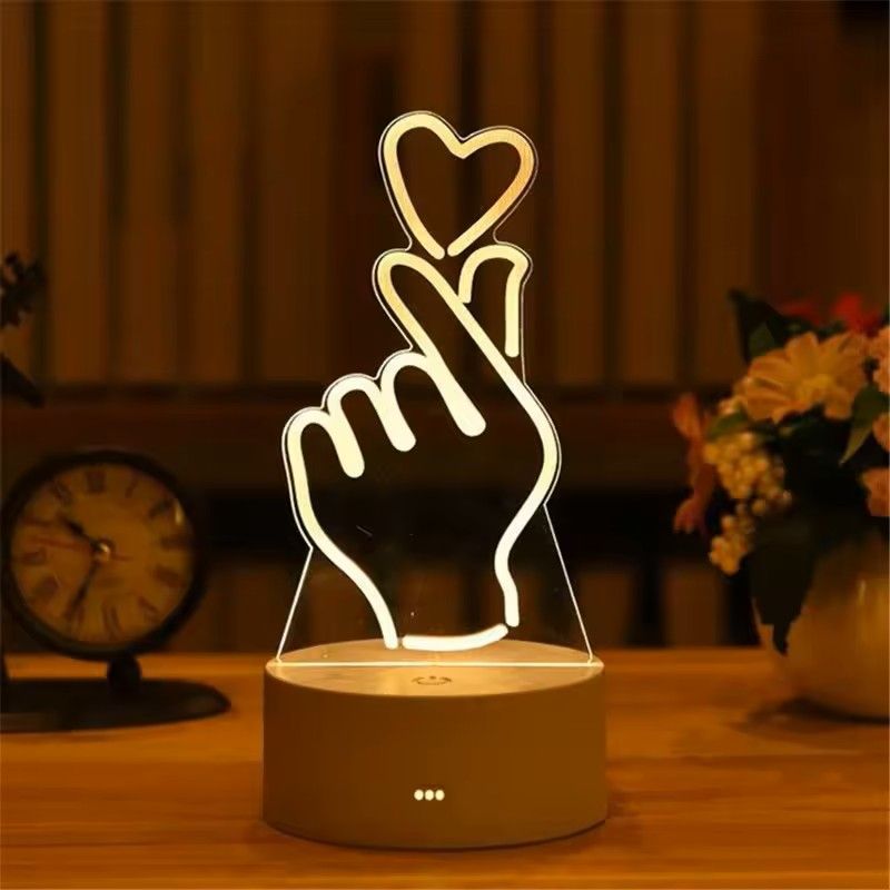 Acrylic 3D Night Lamp Neon Sign 9