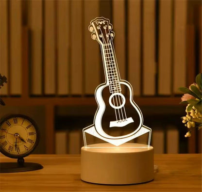 Acrylic 3D Night Lamp Neon Sign 23