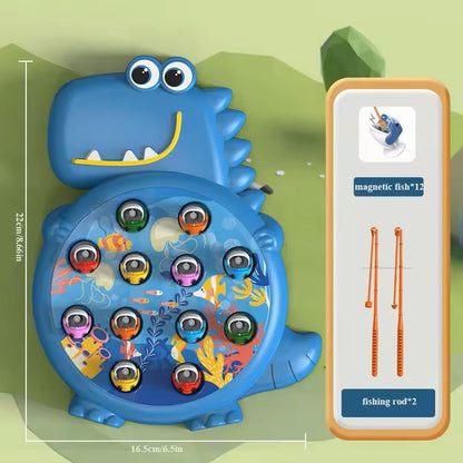 Magnetic Fishing Toy For Kids MontessoriStyle Fishing Rod Game Colorful Fish  Rod Set For Ages 3 1