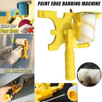 Professional Wall Paint Roller Kit MultiFunction Roller Tray  Brush Set For Clean Even Painting On  2