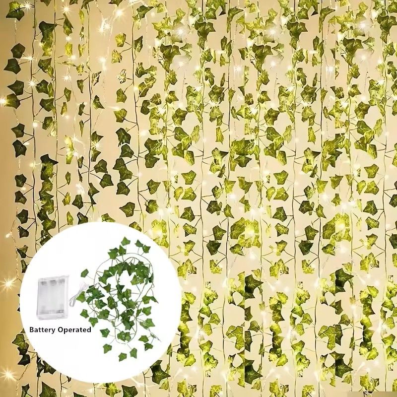 Battery Operated Ivy Vine String Lights