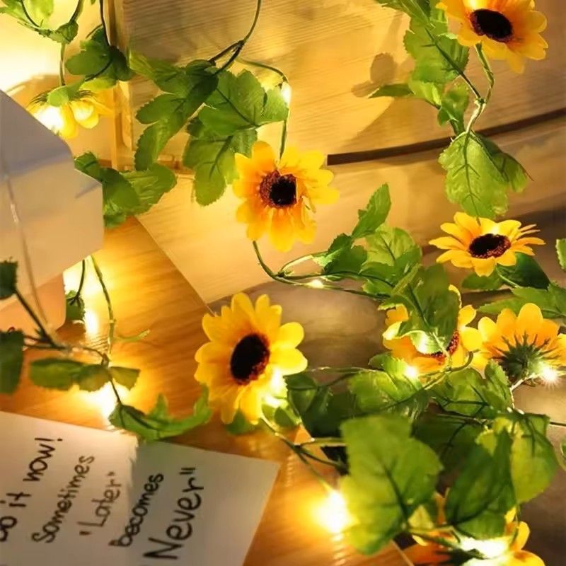 Battery Operated Ivy Vine String Lights 11