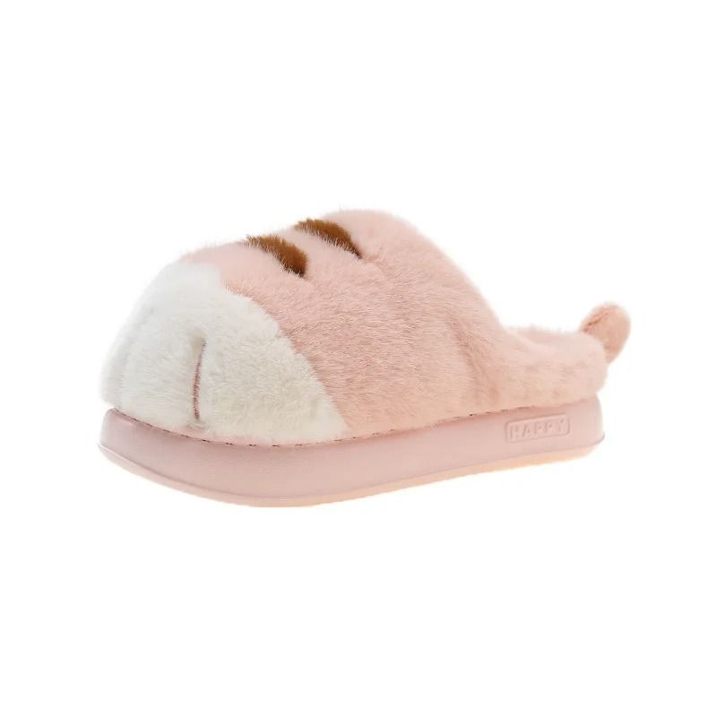 Adorable Kitty Claw Slippers For Women Warm Furry Non Slip Home And Outdoor Fluffy Slides 10