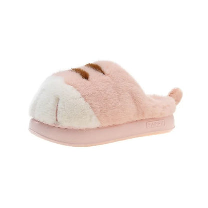Adorable Kitty Claw Slippers For Women Warm Furry Non Slip Home And Outdoor Fluffy Slides 10