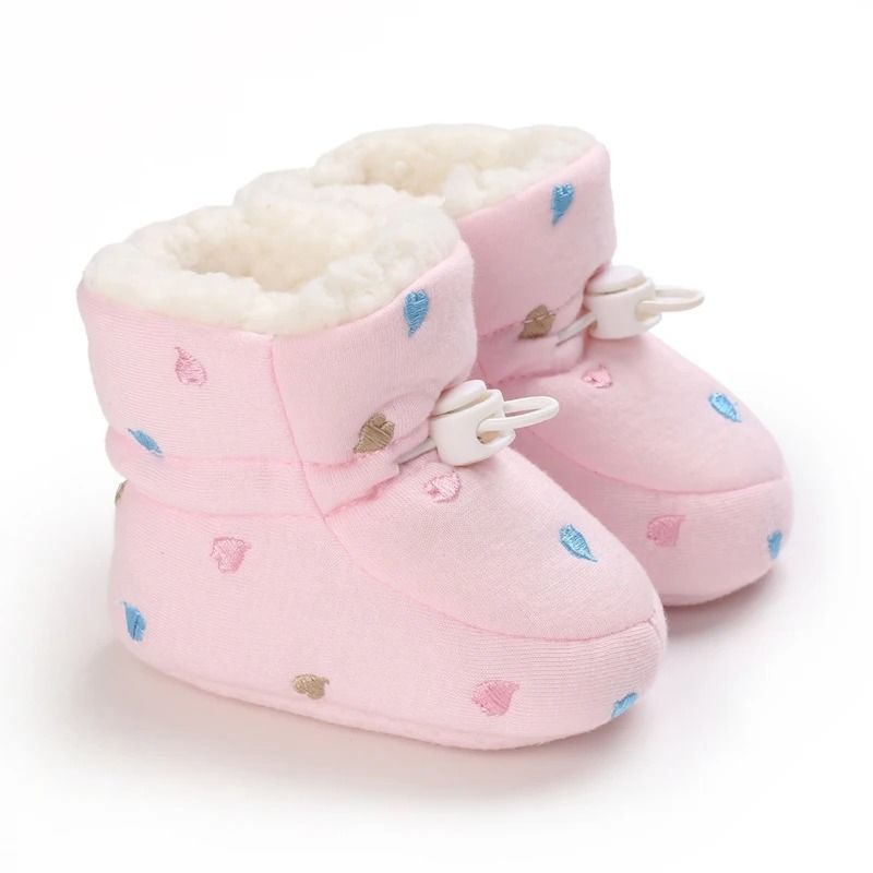 Winter Newborn Baby Cotton Booties Warm Non Slip First Walker Snow Boots For Boys And Girls 7