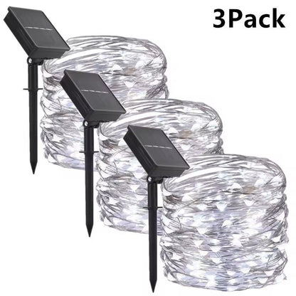 LED Solar String Lights Outdoor Garden 15