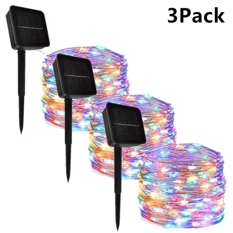 LED Solar String Lights Outdoor Garden 7