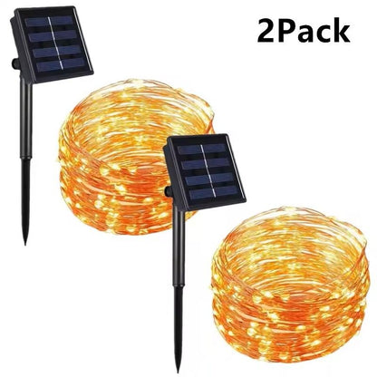 LED Solar String Lights Outdoor Garden 10