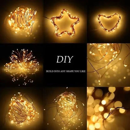 LED Solar String Lights Outdoor Garden 3