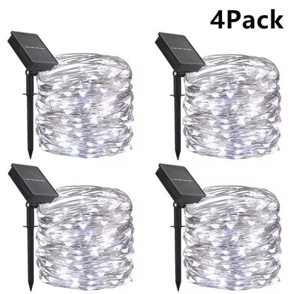 LED Solar String Lights Outdoor Garden 16
