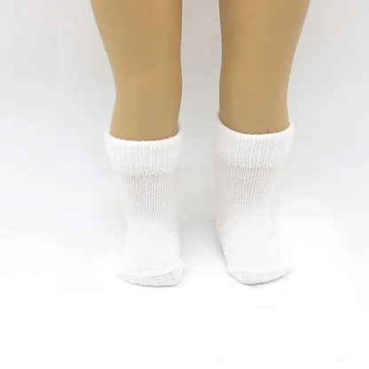 Canvas Denim Baby Doll Sneakers For 18 Inch Dolls 14