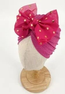 Lovely Shiny Bowknot Baby Hat 10