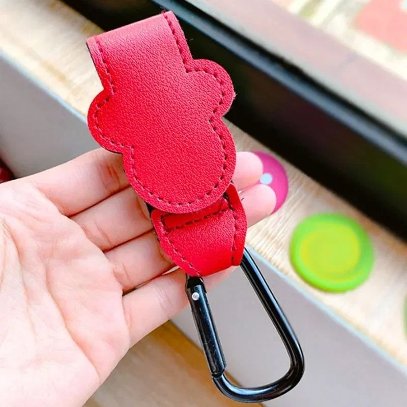 PU Leather Stroller Hook Clips 10