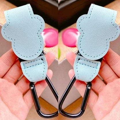 PU Leather Stroller Hook Clips 13
