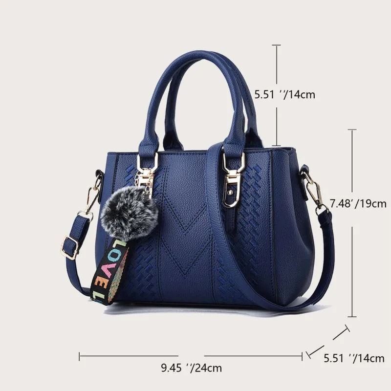 Embroidery Messenger Shoulder Bag For Women 4