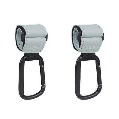 Stroller Hook With PU Leather Strap 9