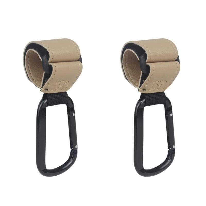 Stroller Hook With PU Leather Strap 12