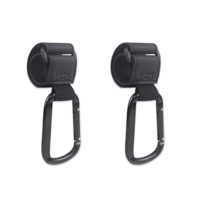 Stroller Hook With PU Leather Strap 7