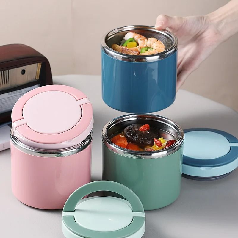 Insulated Stainless Steel Food Jar For Hot Meals 3