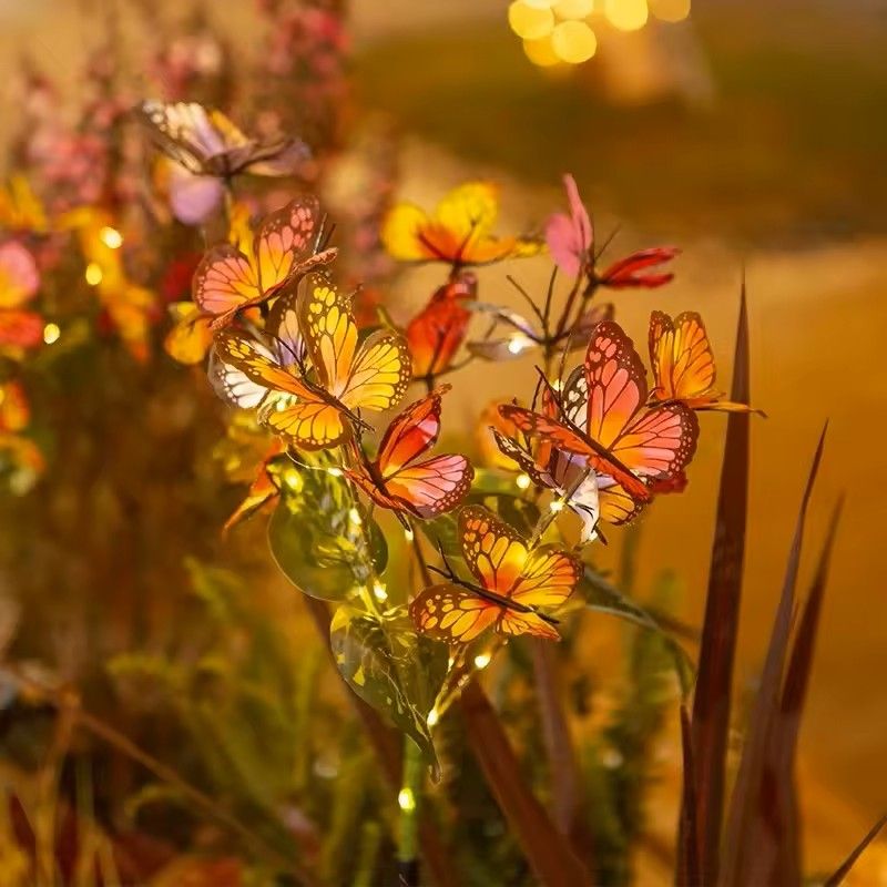 Solar LED Butterfly Flower Light 1