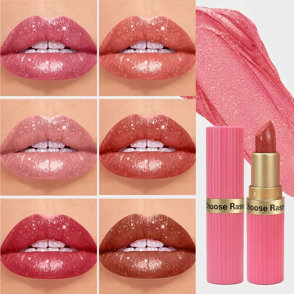 Pearlescent Matte Glitter Lipstick 2