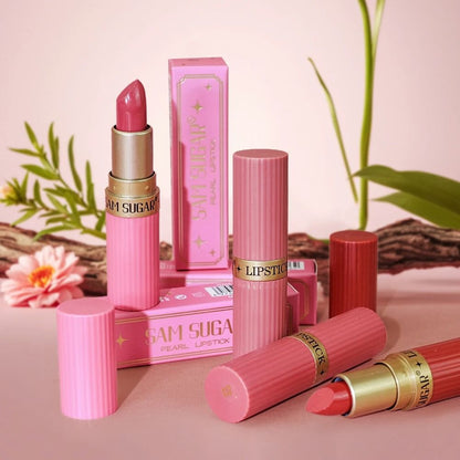 Pearlescent Matte Glitter Lipstick 3