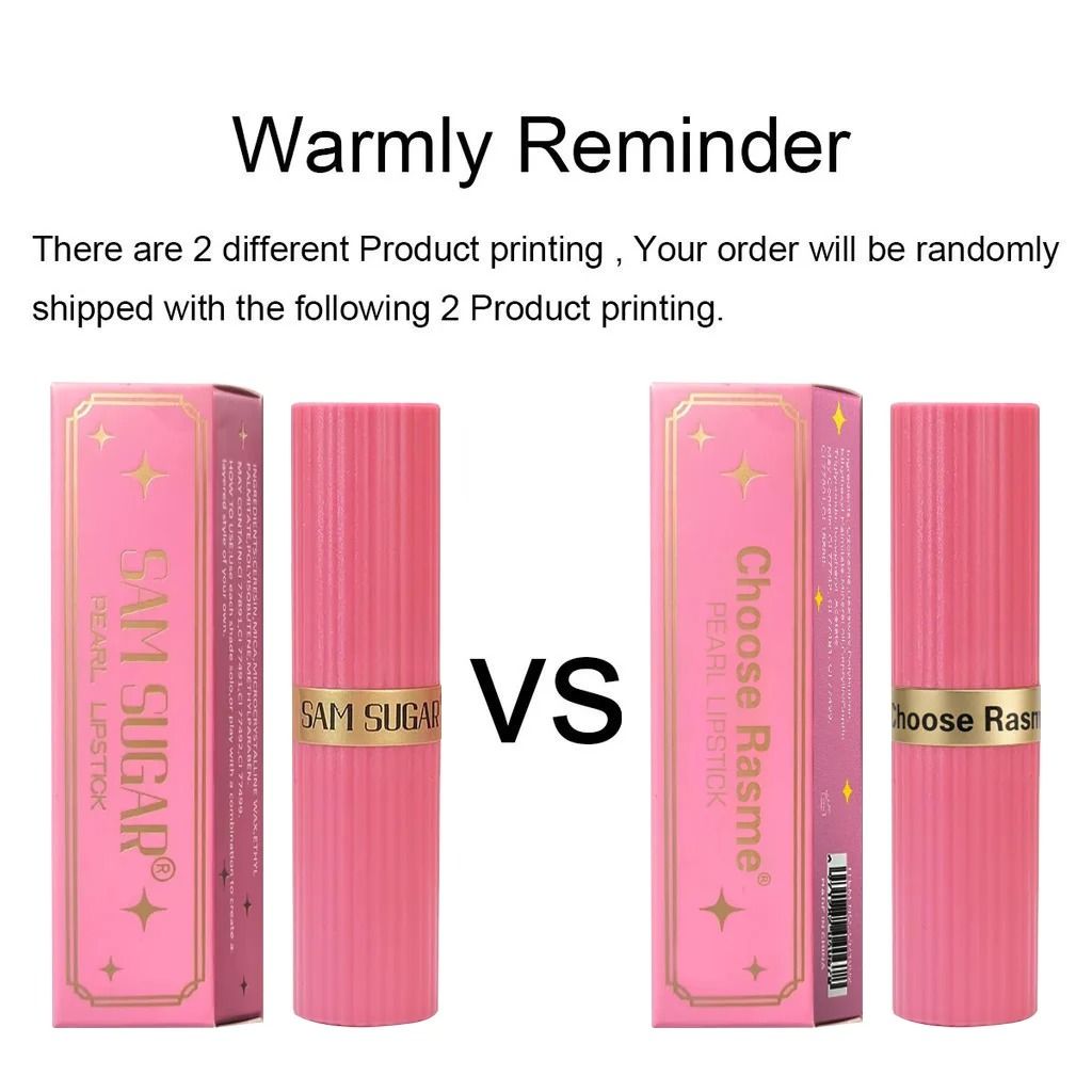 Pearlescent Matte Glitter Lipstick 6