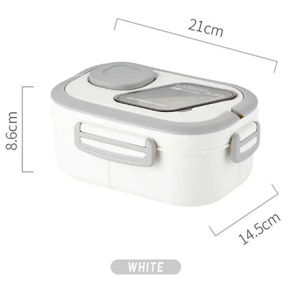 Portable Wheat Straw Bento Lunch Box With Handle 7