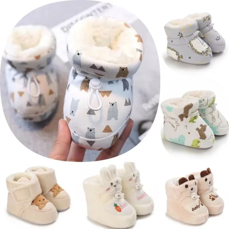 Winter Baby Boots with Soft Anti Slip Sole