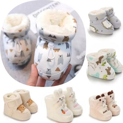 Winter Baby Boots with Soft Anti Slip Sole