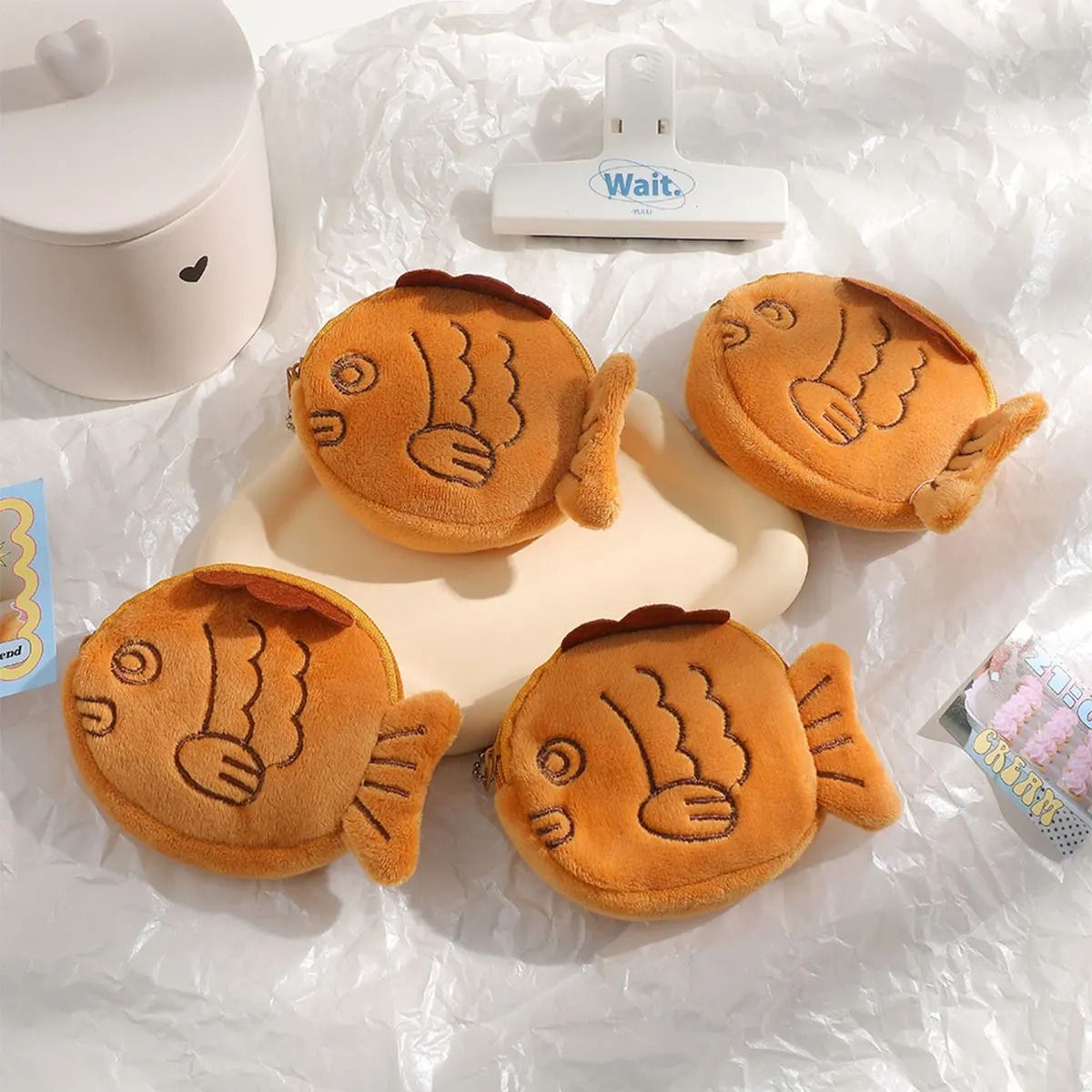Cute Plush Fish Coin Purse 1