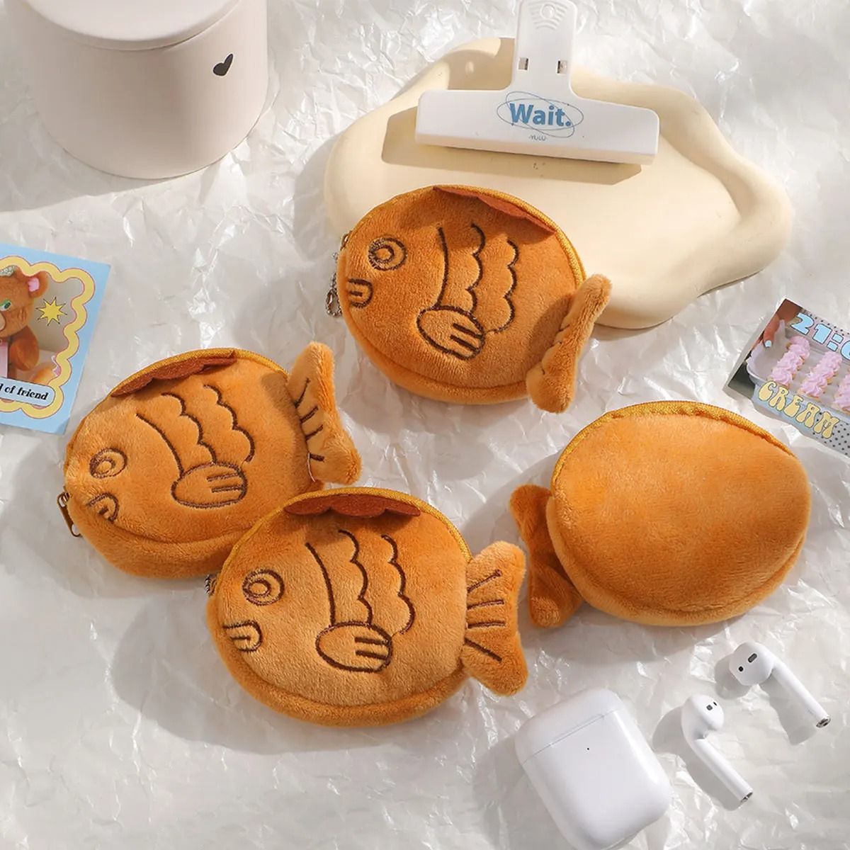 Cute Plush Fish Coin Purse 2