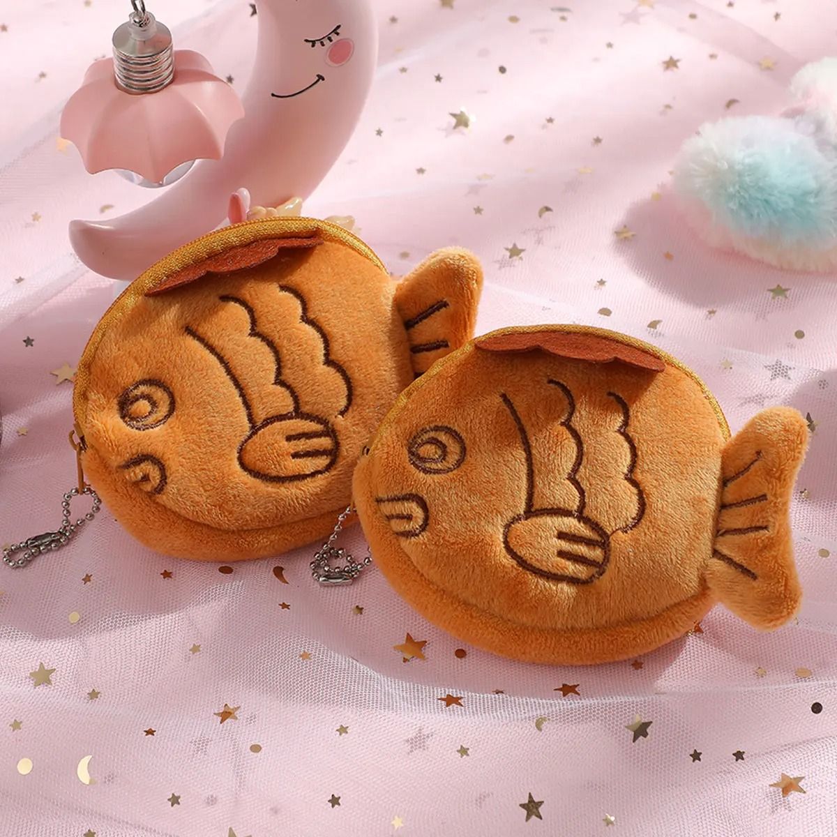 Cute Plush Fish Coin Purse 3