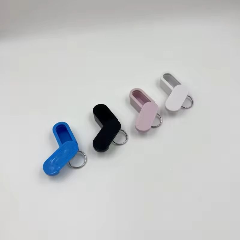 Mini Waterproof Pocket Pill Box Keychain Compact EDC Medicine  Emergency Capsule Holder 2