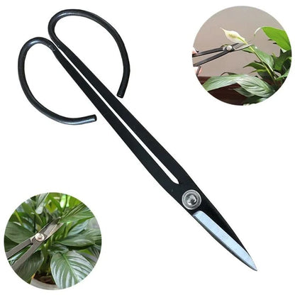 Professional Steel Long Handle Bonsai Scissors for Pruning and Garden Care