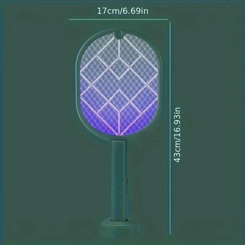 USB Rechargeable Electric Mosquito Swatter And Mosquito Killer Lamp Two In One 6